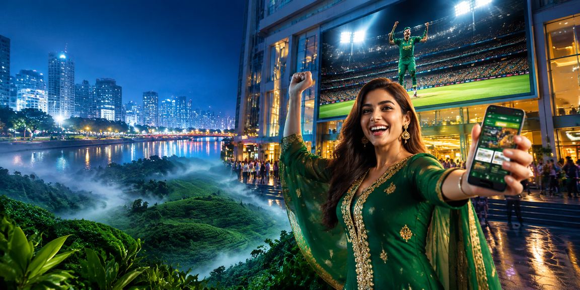 ঢাকার চা বাগানে foxjaya7x - এ লাইভ ক্রিকেট বেটিং উপভোগ করছেন ব্যবহারকারী